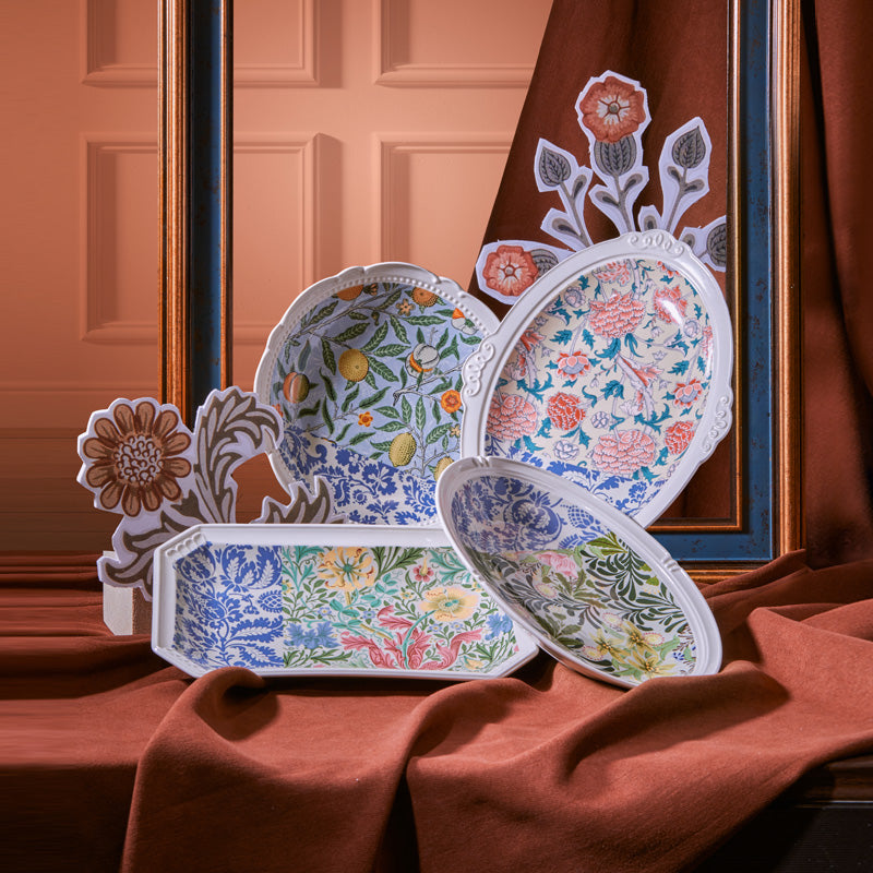 Набор посуды Joyye x V&A Morris "William Morris Collection" - Boxette Shop